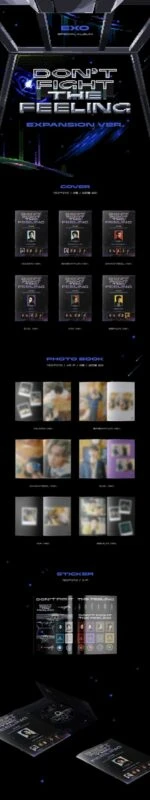 EXO Special Album DONT FIGHT THE FEELING Expansion Version Random