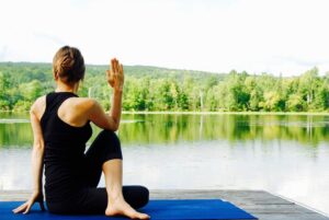 seated upper body twist