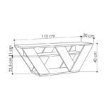 ¸ðéðëï ôçëåüñáóçò Pipralla  ëåõêü 110x30x40åê