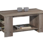 Τραπέζι σαλονιού Tara  rustic oak 90x46x43εκ