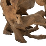Κονσόλα Root  χειροποίητη teak ξύλο φυσικό 100x40x80εκ