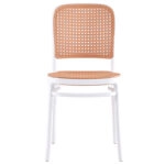 Καρέκλα Juniper  με UV protection PP μπεζ-λευκό 51x40.5x86.5εκ.