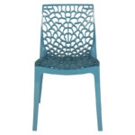 Καρέκλα Hush  με UV protection PP μπλε 50.5x54x79.5εκ.
