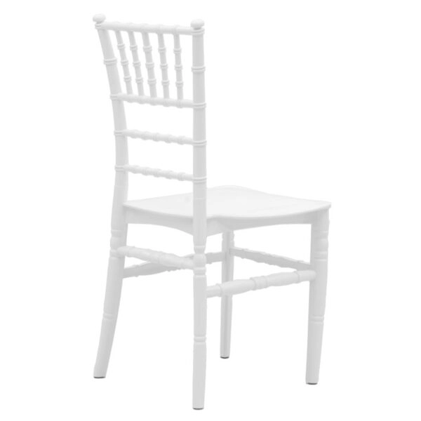 Καρέκλα catering Tiffany  PP λευκό 40x45x90εκ
