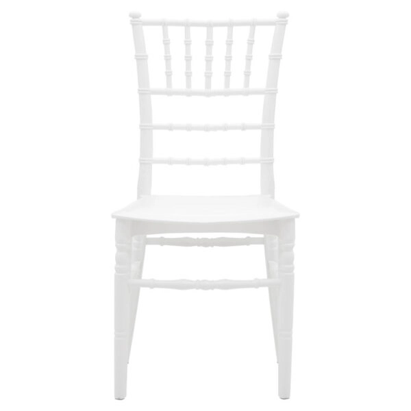 Καρέκλα catering Tiffany  PP λευκό 40x45x90εκ