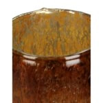 Κηροπήγιο  Amber Γυαλί 14x14x25cm