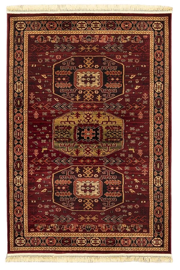 ΧΑΛΙ PERSIA 6057 BURGUNDY ΜΕ ΚΡΟΣΣΙ - 160X230