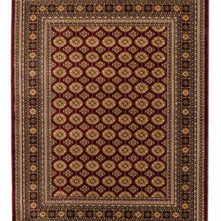 ΧΑΛΙ PERSIA 7838 BURGUNDY ΜΕ ΚΡΟΣΣΙ - 133X190