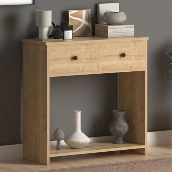 Κονσόλα Brecken  oak 80x35x90εκ