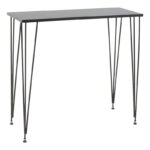 Κονσόλα Bruce  μαύρο 90x35x85εκ