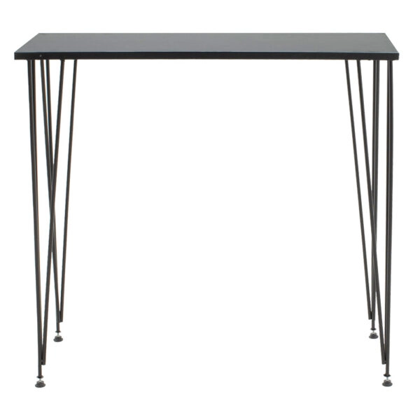 Κονσόλα Bruce  μαύρο 90x35x85εκ