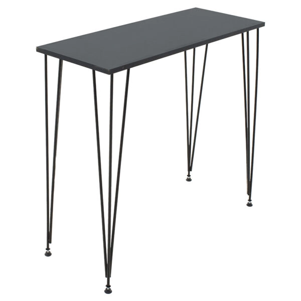 Κονσόλα Bruce  μαύρο 90x35x85εκ