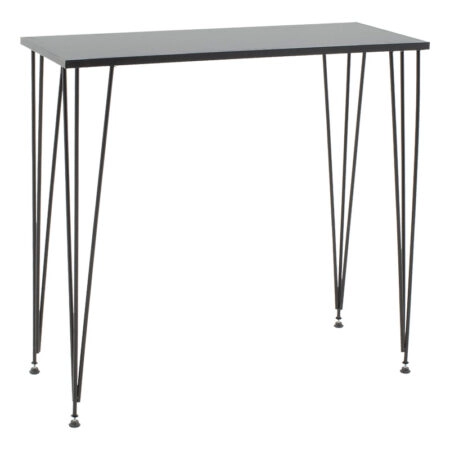 Κονσόλα Bruce  μαύρο 90x35x85εκ