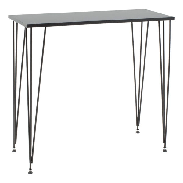 Κονσόλα Bruce  μαύρο 90x35x85εκ