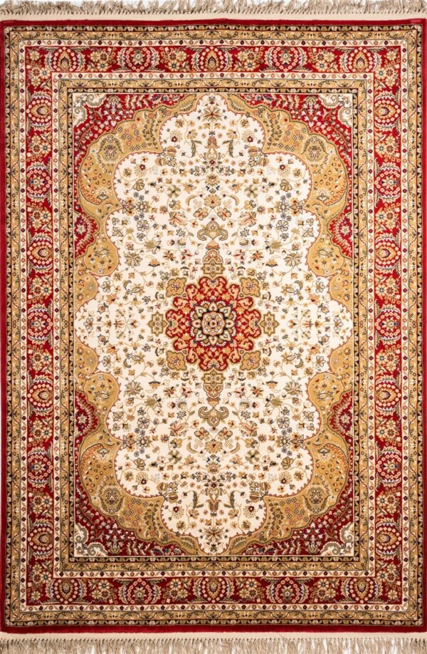 ΧΑΛΙ ORIAN 217/Cream Red - 200cm x 250cm