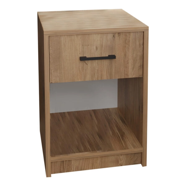 Κομοδίνο Ponil  oak μελαμίνης 41x41x54.5εκ