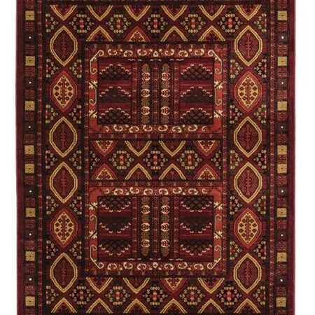 ΧΑΛΙ PERSIA 2273 BURGUNDY ΜΕ ΚΡΟΣΣΙ - 160X230