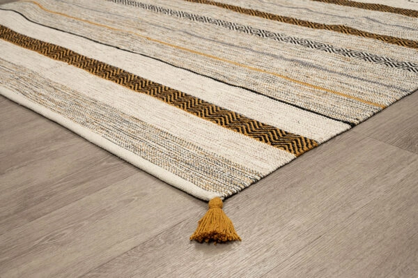 ΧΑΛΙ ANTIQUE KILIM  ΧΕΙΡΟΠΟΙΗΤΟ 3060 IVORY/GOLD - 200X285