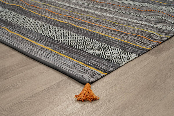 ΧΑΛΙ ANTIQUE KILIM  ΧΕΙΡΟΠΟΙΗΤΟ 5090 GREY - 200X285