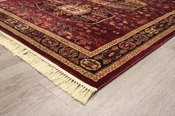 ΧΑΛΙ PERSIA 6057 BURGUNDY ΜΕ ΚΡΟΣΣΙ - 160X230