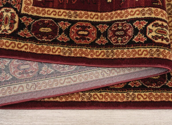 ΧΑΛΙ PERSIA 6057 BURGUNDY ΜΕ ΚΡΟΣΣΙ - 160X230