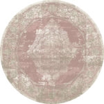 ΧΑΛΙ VELVET 5420/Rose - 200εκ - Στρογγυλό