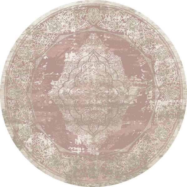 ΧΑΛΙ VELVET 5420/Rose - 200εκ - Στρογγυλό