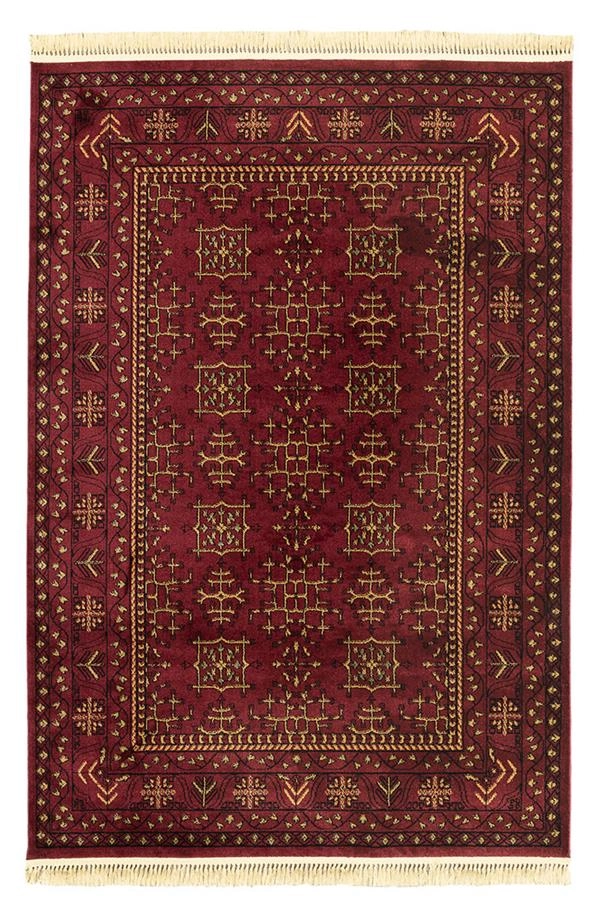 ΧΑΛΙ PERSIA   315 BURGUNDY ΜΕ ΚΡΟΣΣΙ - 133X190