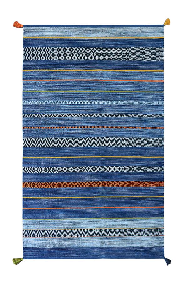 ΧΑΛΙ ANTIQUE KILIM  ΧΕΙΡΟΠΟΙΗΤΟ 7070 BLUE - 160X230