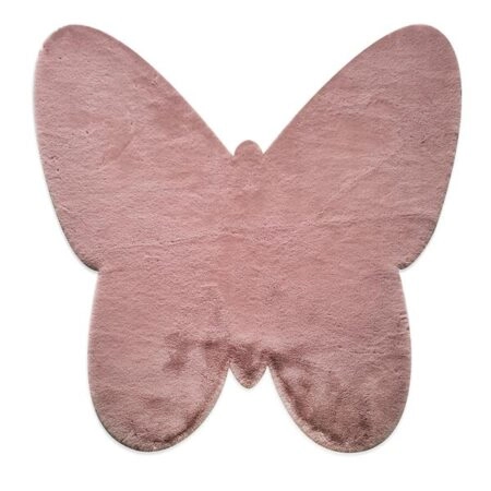 ΧΑΛΙ PUFFY JM7 DARK PINK BUTTERFLY ANTISLIP - 120X120B