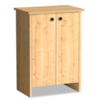 Παπουτσοθήκη μελαμίνης Sole  12 ζευγών χρώμα pine oak 58x38x82εκ.