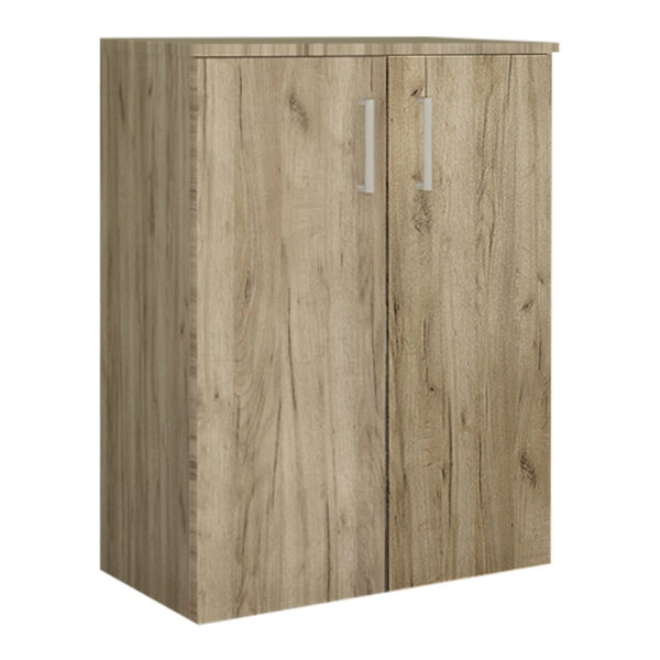 Παπουτσοθήκη μελαμίνης Vico  χρώμα γκρι oak 60x33x81εκ.