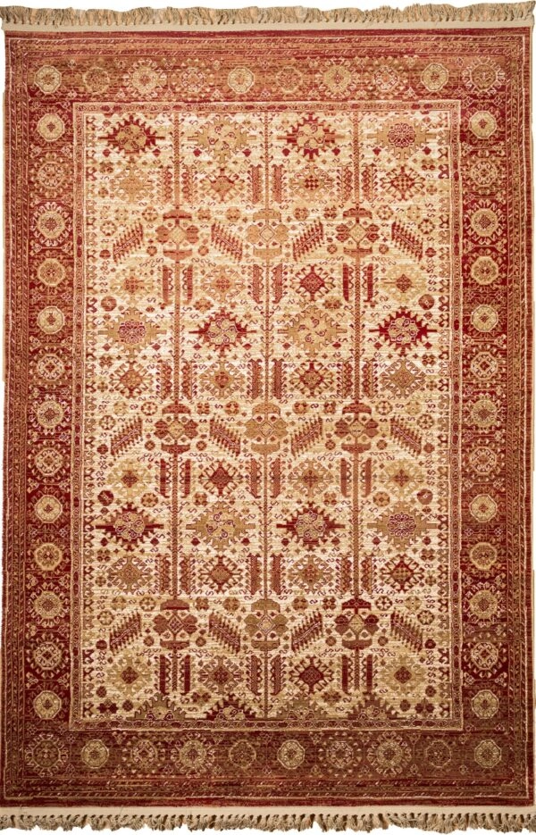 ΧΑΛΙ ORIAN 2305/Cream Red - 200cm x 250cm