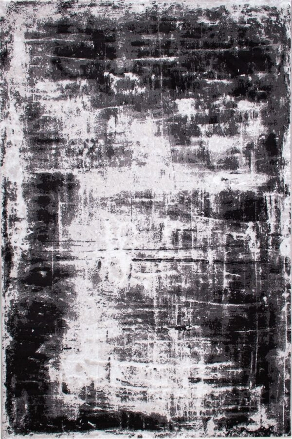 ΧΑΛΙ SHINY VELVET 7773/Anthracite White - 200cm x 250cm