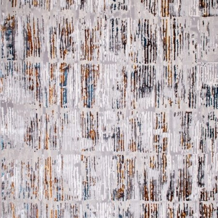 ΧΑΛΙ SHINY VELVET 8001/Grey Multi - 200cm x 290cm