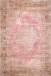 ΧΑΛΙ VELVET 5420/Rose - 200εκ - Στρογγυλό