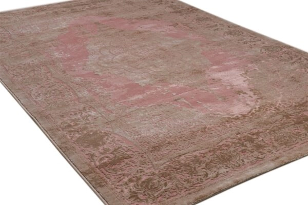 ΧΑΛΙ VELVET 5420/Rose - 200εκ - Στρογγυλό