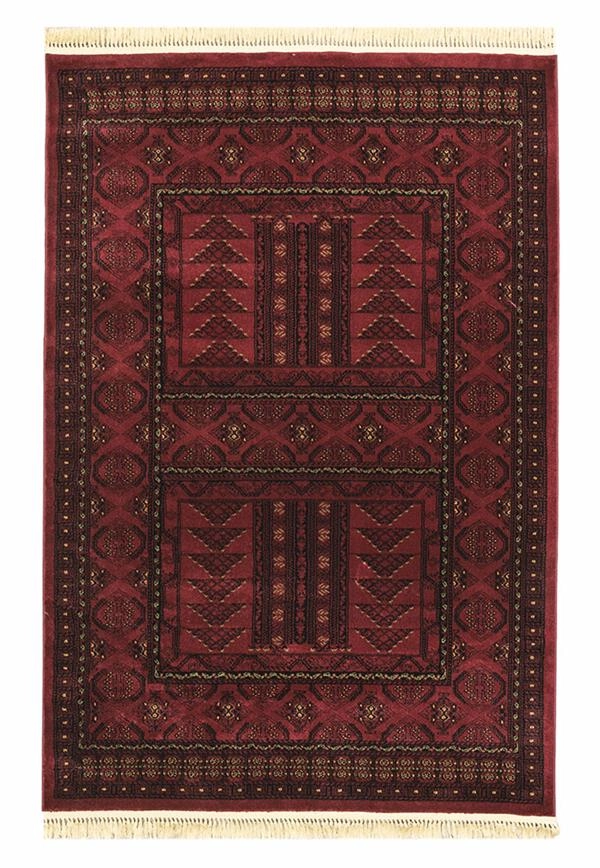 ΧΑΛΙ PERSIA 2288 BURGUNDY ΜΕ ΚΡΟΣΣΙ - 160X230