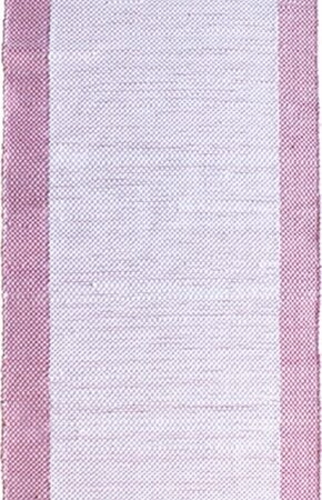 ΧΑΛΙ ΒΑΜΒΑΚΕΡΟ PINEROLO WHITE/LIGHT PINK - 140cm x 200cm