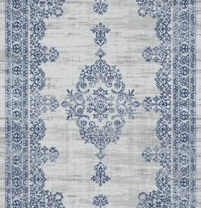 ΧΑΛΙ SHINY VELVET 3832/Light Grey Blue - 200cm x 290cm