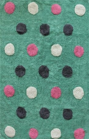 ΧΑΛΙ ΠΑΙΔΙΚΟ BAMBINI DOTS MINT-MULTI - 100cm x 180cm