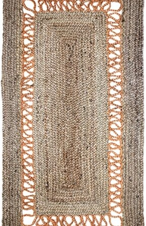 ΧΑΛΙ ΓΙΟΥΤΑ CORDA NATURAL-RUST - 160cm x 230cm