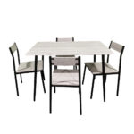 FAST ΤΡΑΠΕΖΑΡΙΑ SET 4+1 SONOMA 110x70xH75cm