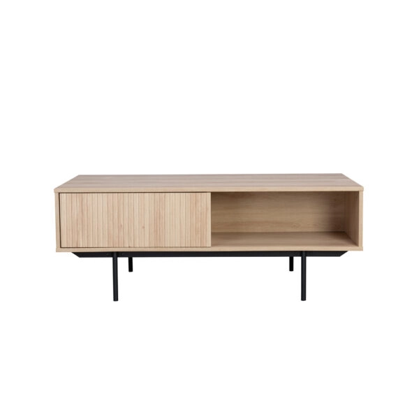 RIGOTE COFFEE TABLE 1ΣΥΡΤΑΡΙ SONOMA ΜΑΥΡΟ 120x59xH45cm