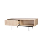 RIGOTE COFFEE TABLE 1ΣΥΡΤΑΡΙ SONOMA ΜΑΥΡΟ 120x59xH45cm