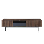 GROOVES TV STAND 3ΠΟΡΤΕΣ 1ΣΥΡΤΑΡΙ WOTAN OAK ΓΚΡΙ 180x40xH50cm