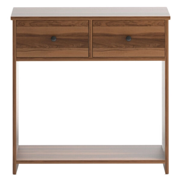 Κονσόλα Brecken  καρυδί 80x35x90εκ
