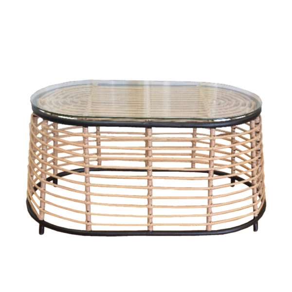 LOOM COFFEE TABLE ΦΥΣΙΚΟ 95x55xH45cm