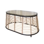 LOOM COFFEE TABLE ΦΥΣΙΚΟ 95x55xH45cm