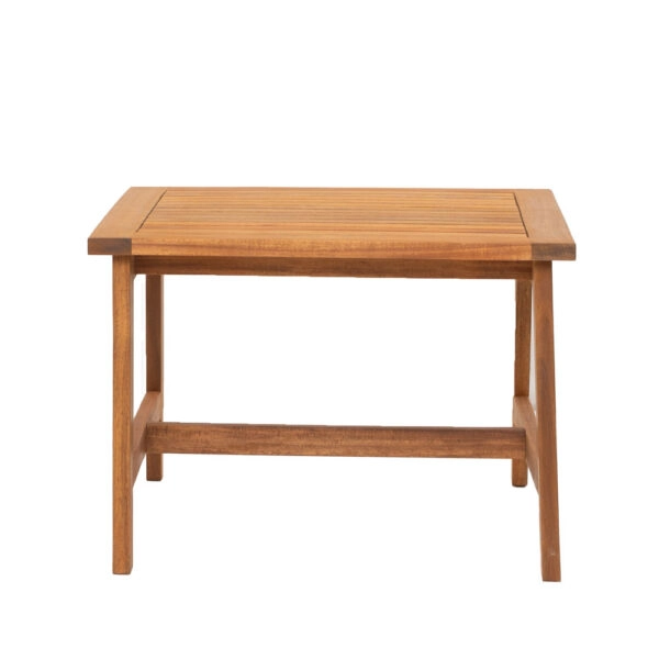 EDGAR SIDE TABLE ΦΥΣΙΚΟ 55x55xH38cm